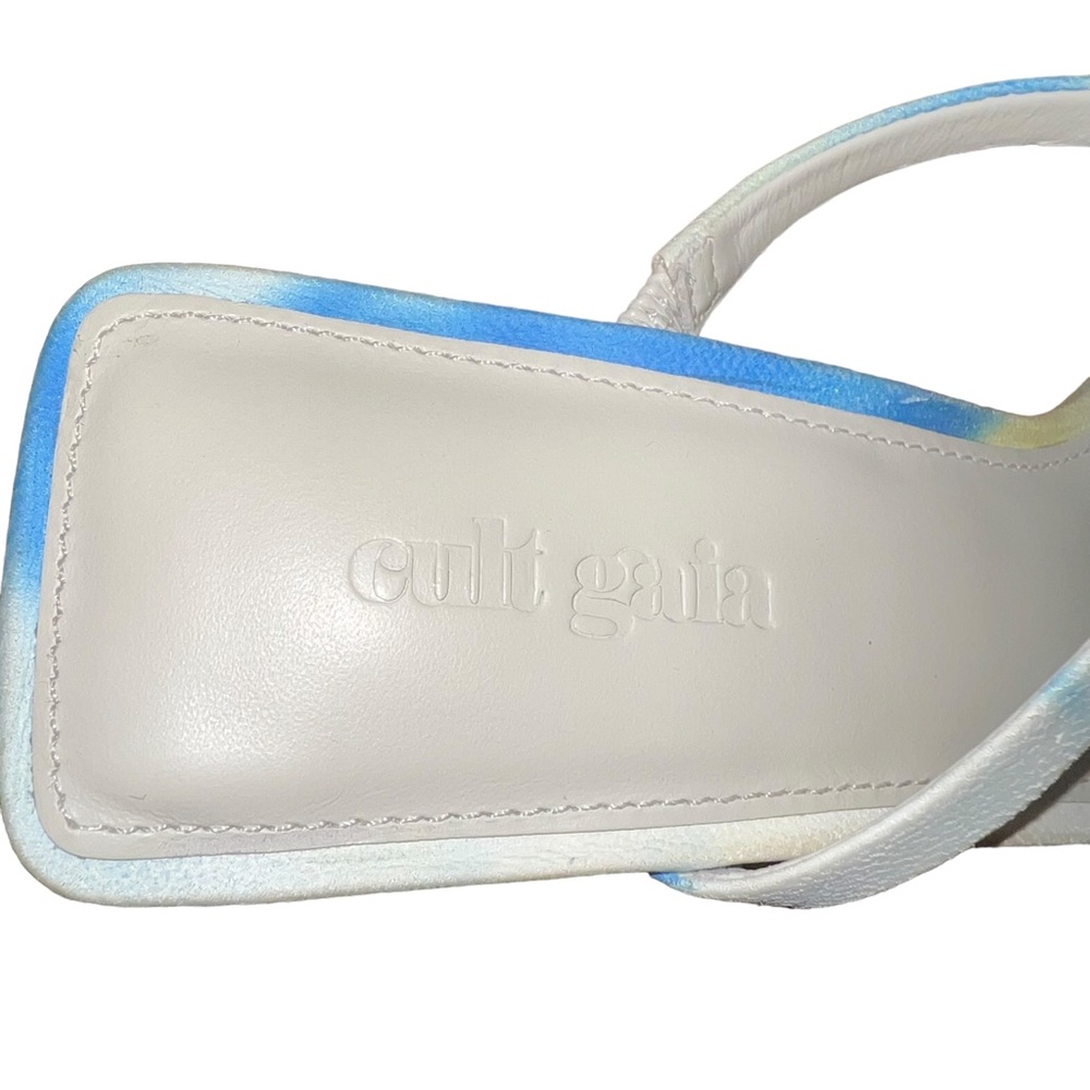 Cult Gaia Rene Sandal In Blue Multi - Picture 8 of 12